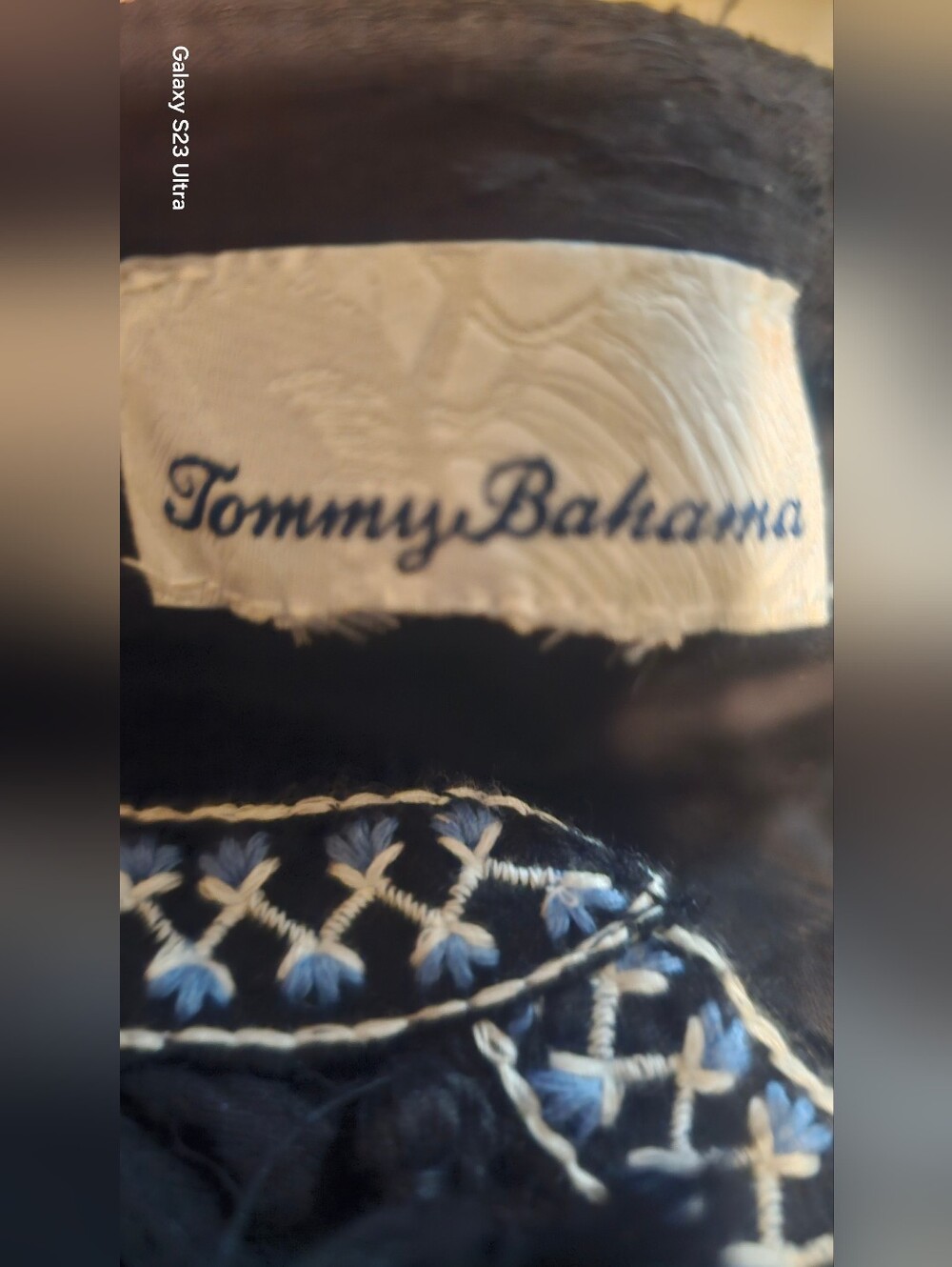 Tommy Bahama Women's Cotton Clip Embroidered Tier Dress featuring bohemian tier - Picture 5 of 13
